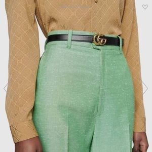 Skinny Gucci Marmont Belt